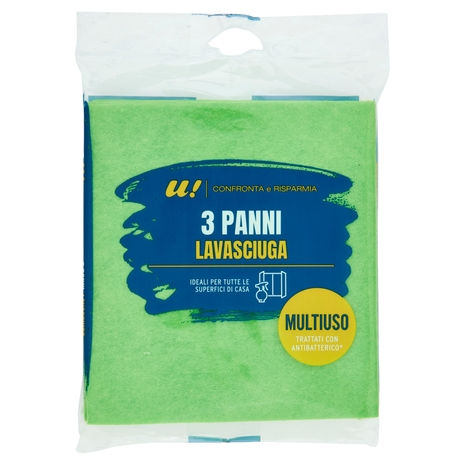 3 Panni Lavasciuga Multiuso U! Confronta e Risparmia